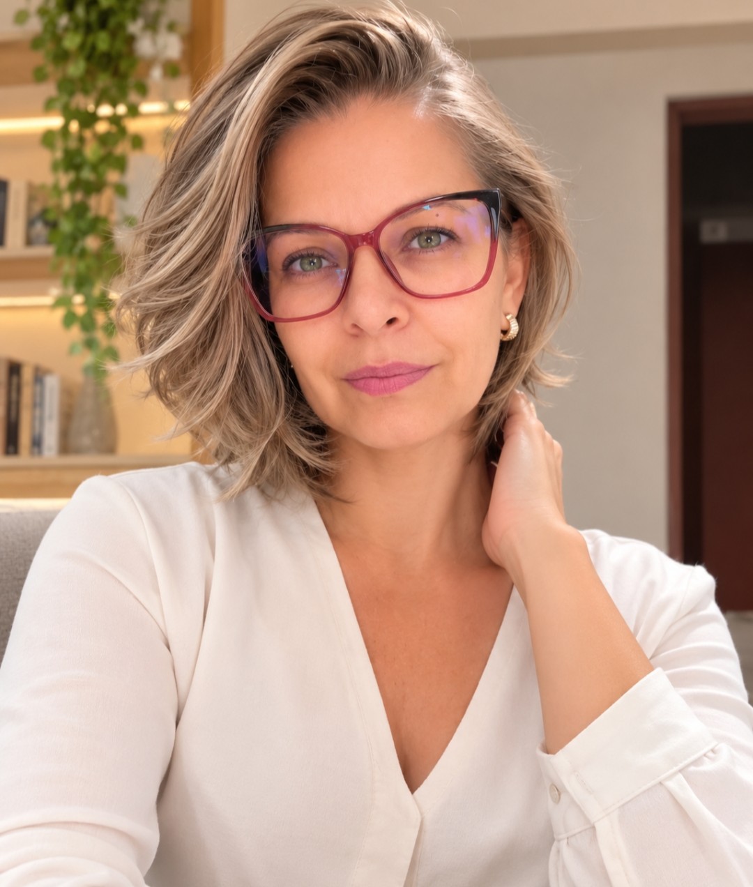Retrato de Lilianthea Viegas, terapeuta ocupacional da Clínica Sensoriel